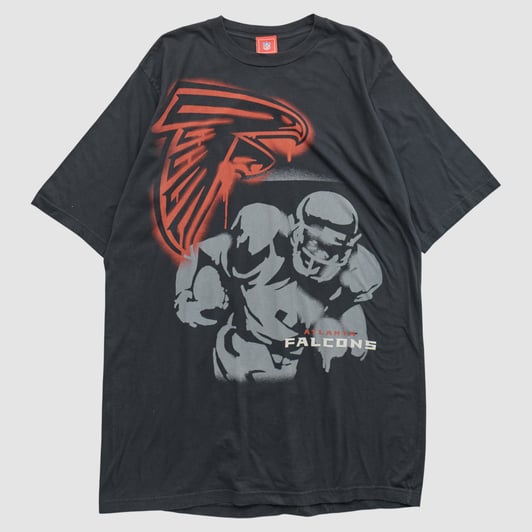 Atlanta Falcons NFL 2000s T-shirt - Black - 2XL by Fanatics Real Vintage