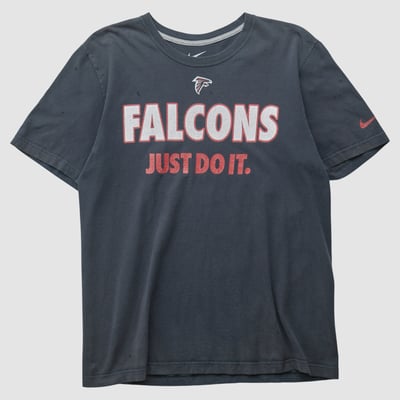 Atlanta Falcons Nike 2010s T-shirt - Black - S by Fanatics Real Vintage