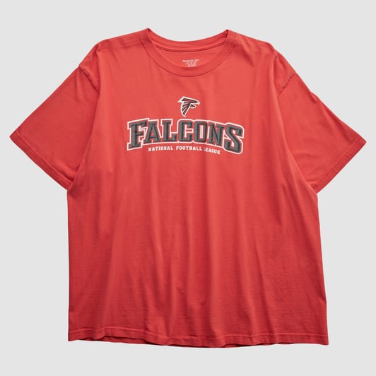 Atlanta Falcons Reebok 2000s T-shirt - Red - XL by Fanatics Real Vintage