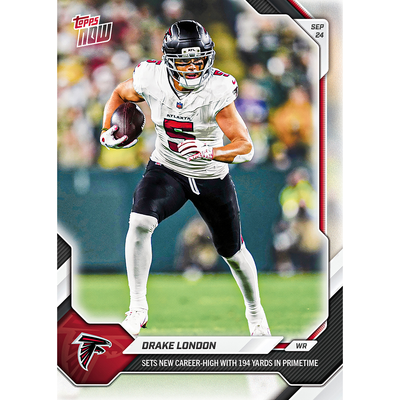 Drake London - 2026-27 NFL Topps NOW® - Card 30