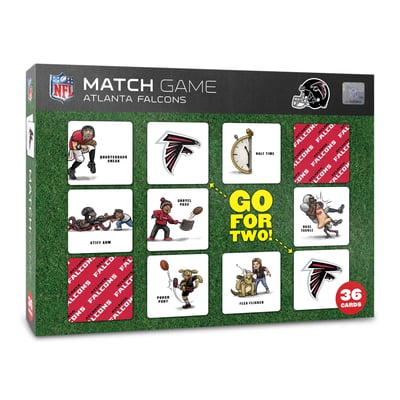 Atlanta Falcons Fanpoint Licensed Memory Match Game