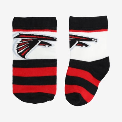  Atlanta Falcons Starter Infant Rugby Block Socks - Black