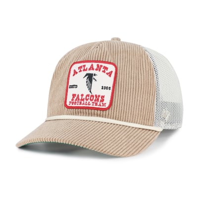 Atlanta Falcons '47 Throwback Cordlandia Hitch Adjustable Hat - Khaki