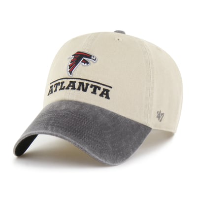 Atlanta Falcons '47 Logo Line Clean Up Adjustable Hat - Natural