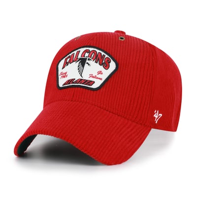 Atlanta Falcons '47 Throwback Accordia Corduroy MVP Adjustable Hat - Red