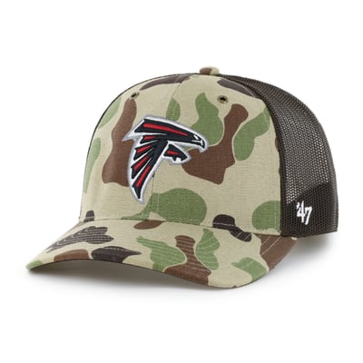 Atlanta Falcons Carhartt x '47 Adjustable Trucker Hat - Duck Camo