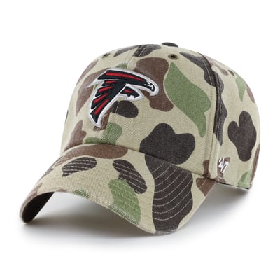 Atlanta Falcons Carhartt x '47 Clean Up Adjustable Hat - Duck Camo