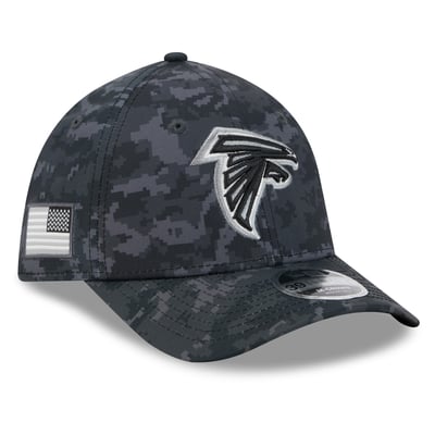 Atlanta Falcons New Era 2026 Salute To Service 39THIRTY M-Crown Stretch Hat - Black