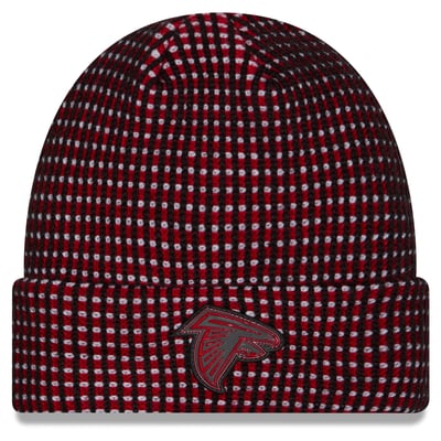 Atlanta Falcons New Era 2026 Sideline Cold Weather  Cuffed Knit Hat - Black