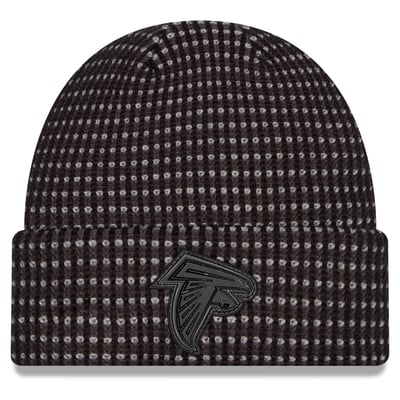 Atlanta Falcons New Era 2026 Sideline Cold Weather  Cuffed Knit Hat - Black