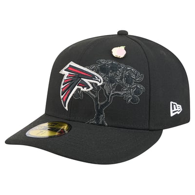 Atlanta Falcons New Era City Pin 59FIFTY Fitted Hat - Black