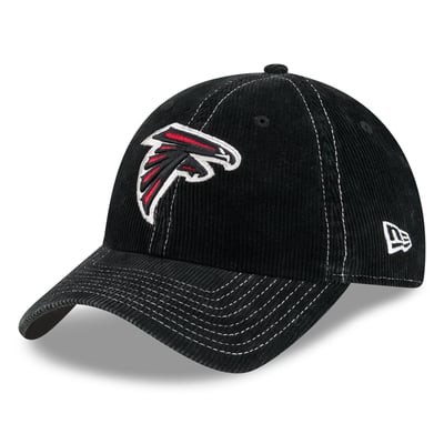 Atlanta Falcons New Era Corduroy Casual Classic Adjustable Hat - Black