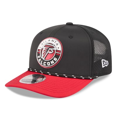 Atlanta Falcons New Era Game 9SEVENTY Adjustable Hat - Black/Red