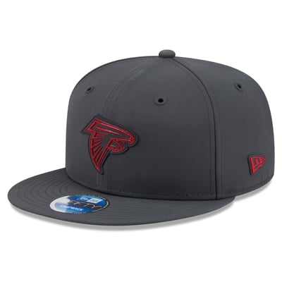 Atlanta Falcons New Era 2026 Sideline Cold Weather  9FIFTY Snapback Hat - Charcoal
