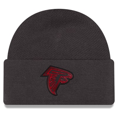 Atlanta Falcons New Era 2026 Sideline Cold Weather  Skully Knit Hat - Charcoal