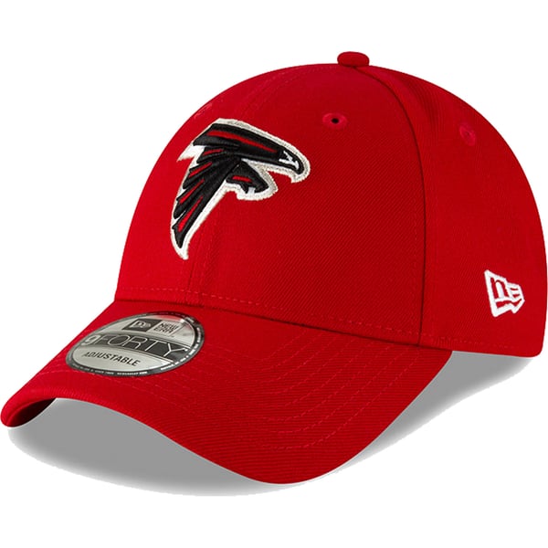 Atlanta Falcons New Era 9FORTY The League Adjustable Hat - Red display picture 3