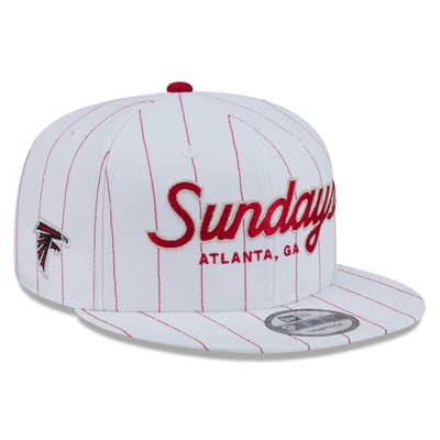 Atlanta Falcons New Era Sundays 9FIFTY Snapback Hat - White