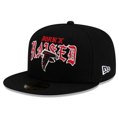 Atlanta Falcons New Era x Born x Raised 59FIFTY Fitted Hat - Black