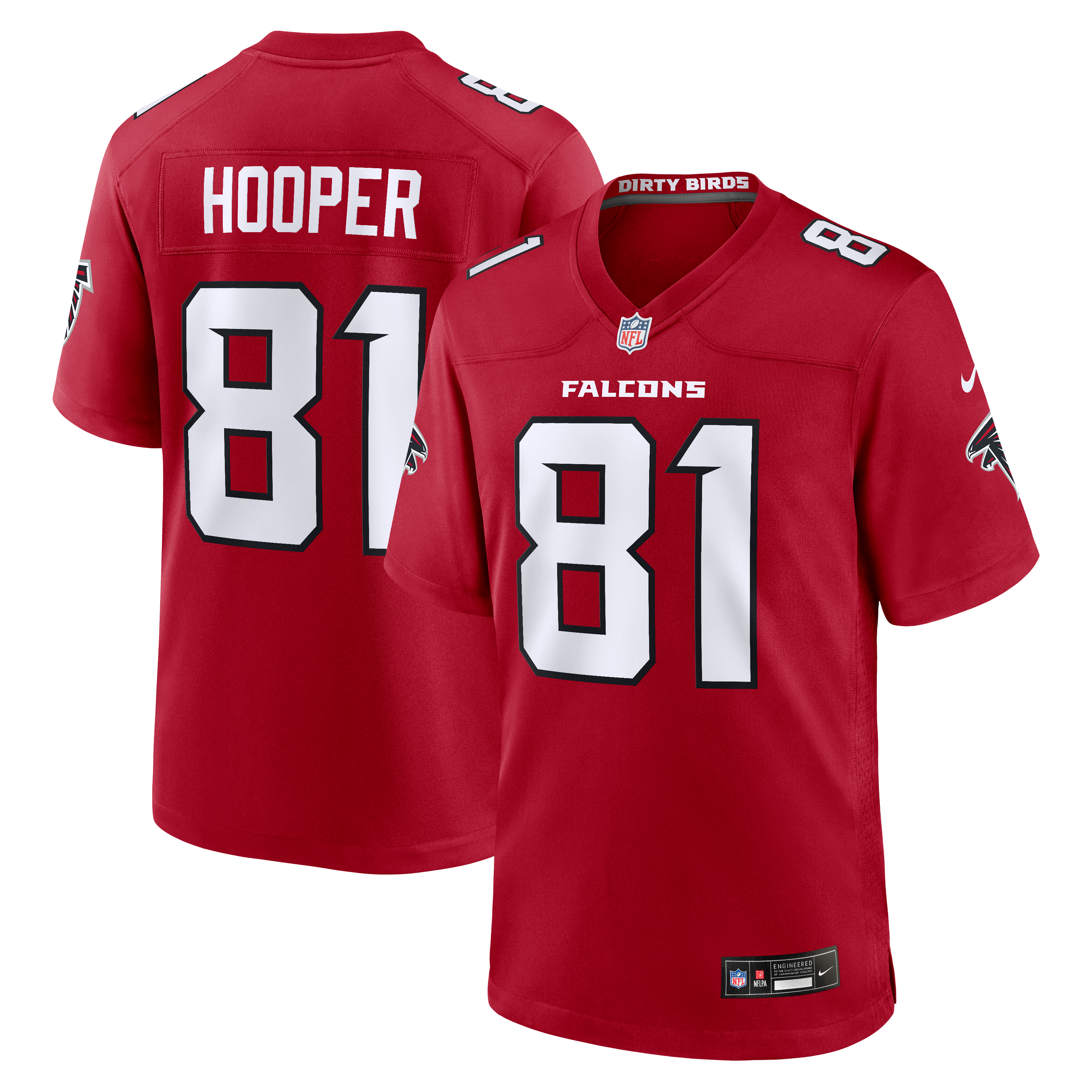 Austin Hooper Atlanta Falcons Team Game Jersey Red