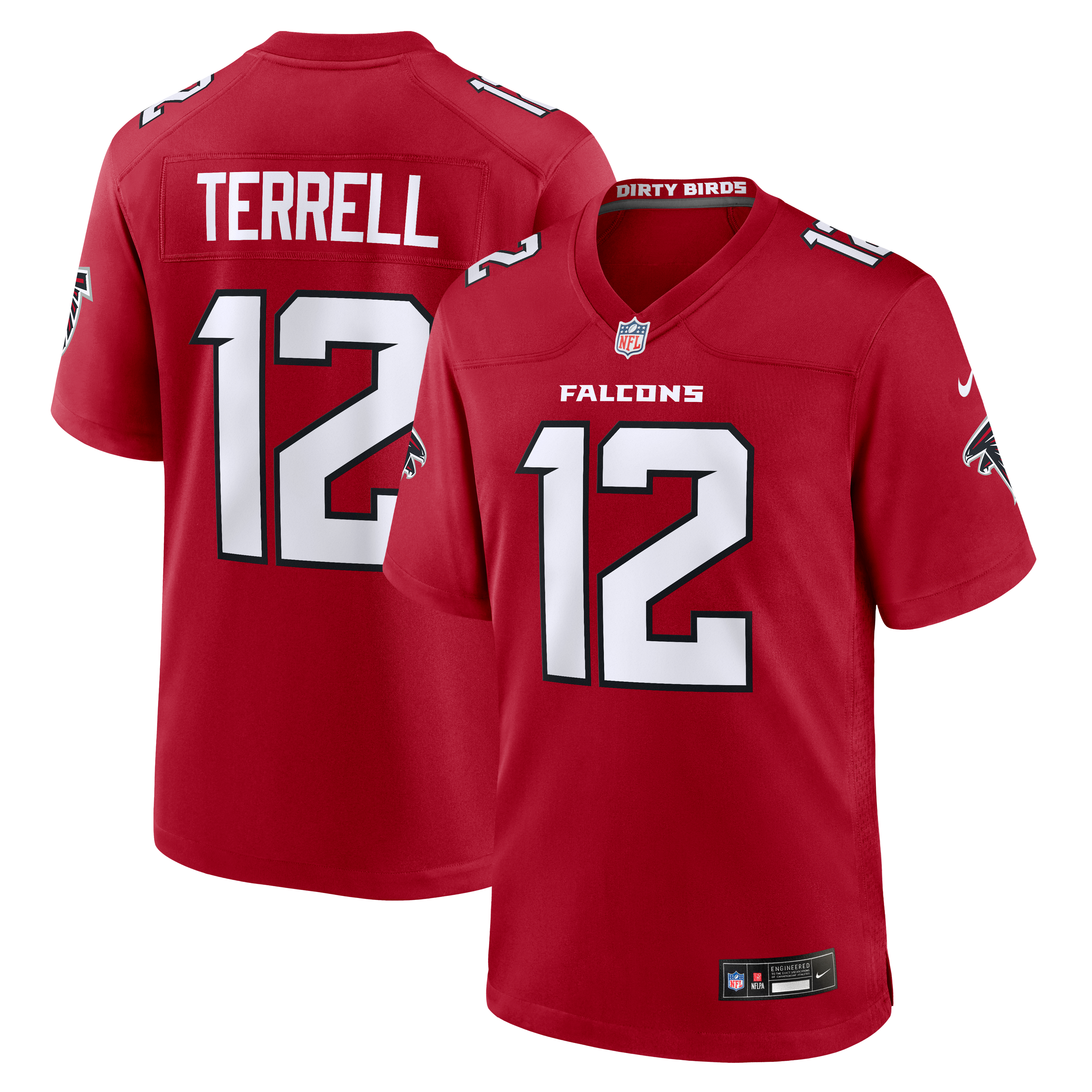 Avieon Terrell Atlanta Falcons Game Jersey Red