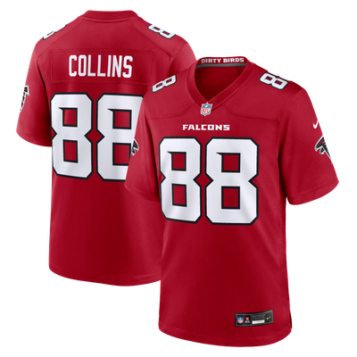 Beaux Collins Atlanta Falcons Nike Team Game Jersey - Red