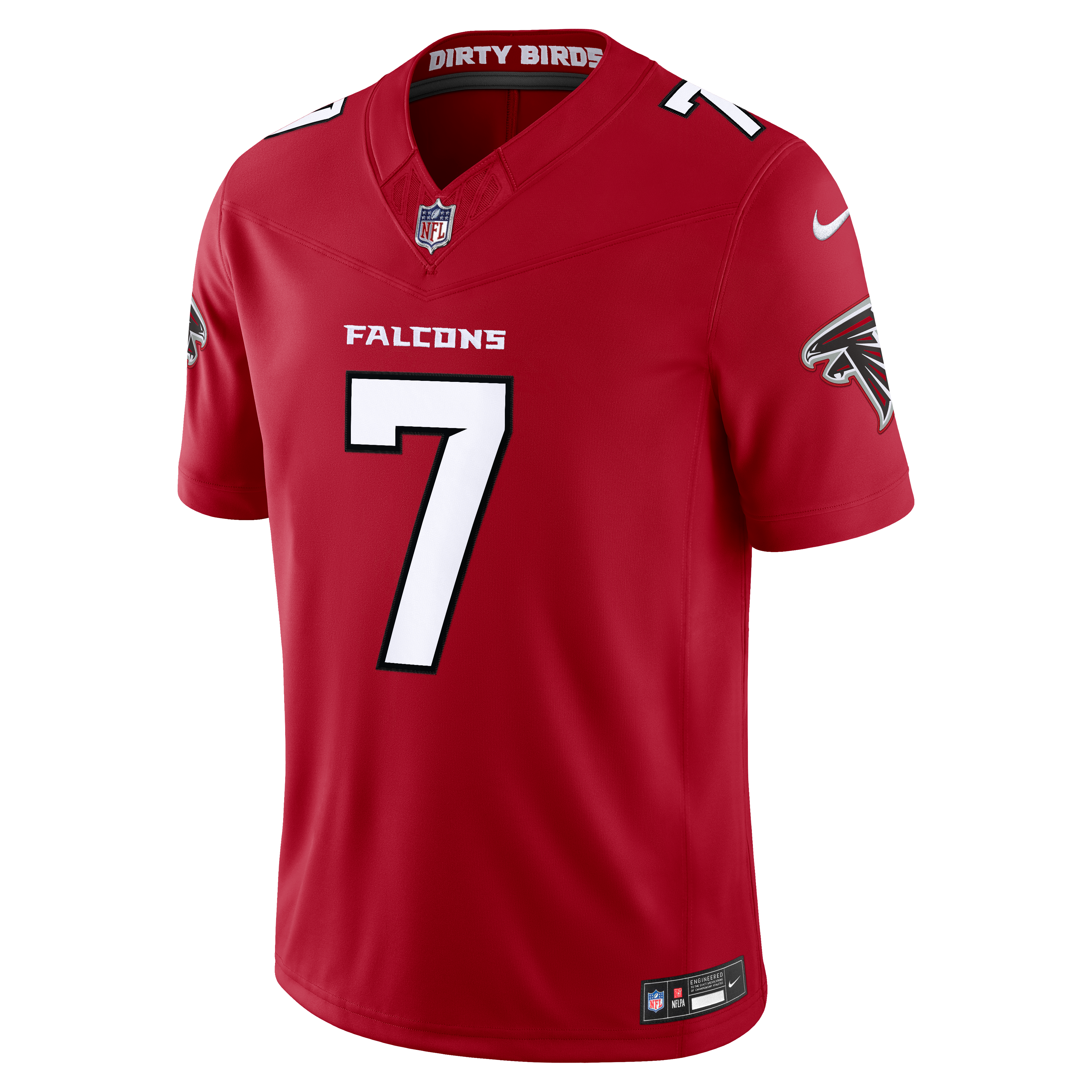 Bijan Robinson Atlanta Falcons Team Vapor F.U.S.E. Stitched Limited Jersey Red
