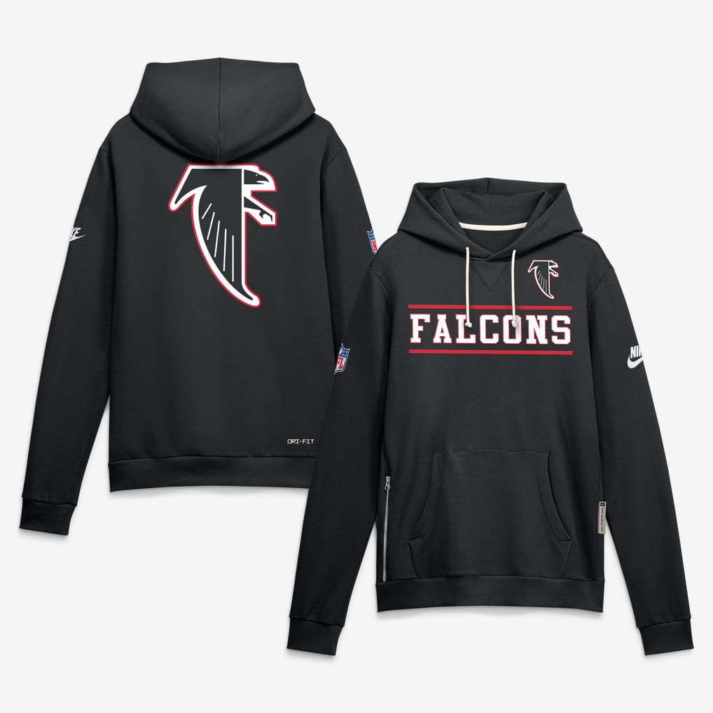 Men's Nike Black Atlanta Falcons Standard Issue Replay Officials ...
