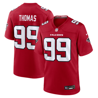 Cameron Thomas Atlanta Falcons Nike Team Game Jersey - Red