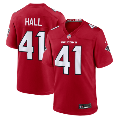 Darren Hall Atlanta Falcons Nike Team Game Jersey - Red