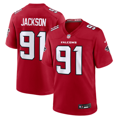Drake Jackson Atlanta Falcons Nike Team Game Jersey - Red