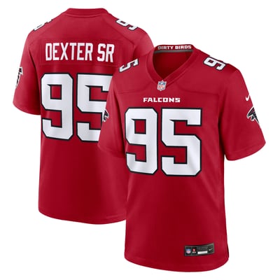 Gervon Dexter Sr. Atlanta Falcons Nike Team Game Jersey - Red