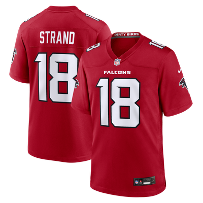 Jack Strand Atlanta Falcons Nike Team Game Jersey - Red