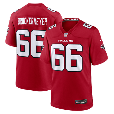 James Brockermeyer Atlanta Falcons Nike Team Game Jersey - Red