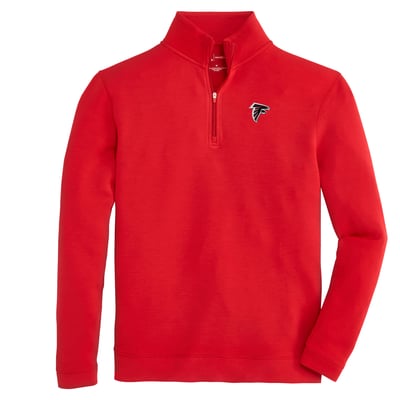 Atlanta Falcons Onward Reserve Yeager Quarter-Zip Pullover - Red