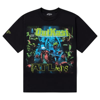 Outkast x Atlanta Falcons 30th Anniversary ATLiens Album Cover T-shirt