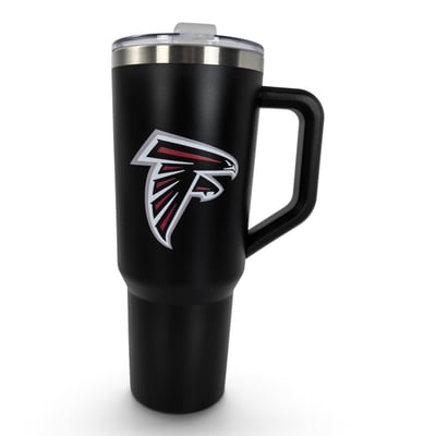 Atlanta Falcons Pegasus 38oz. Standard Logo Stainless Steel ProCarry Tumbler