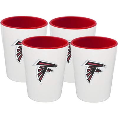 Atlanta Falcons The Memory Company Four-Pack Ceramic Shot Glass Set