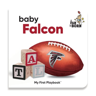 Atlanta Falcons WinCraft Toddler A Fan Is Born Baby Board Book