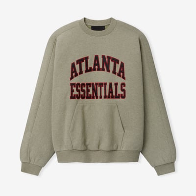 Atlanta Falcons Fear of God x NFL Unisex 90s Relaxed Sweatshirt - Heather Gray