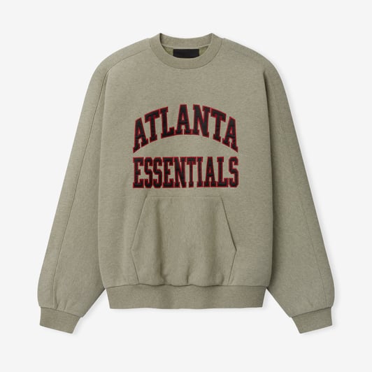 Atlanta Falcons Fear of God x NFL Unisex 90s Relaxed Sweatshirt - Heather Gray