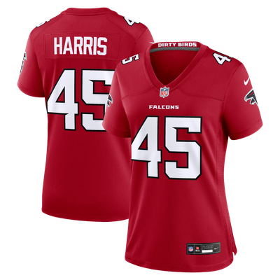 Christian Harris Atlanta Falcons Nike Women's Team Game Jersey - Red