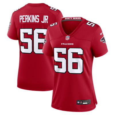 Harold Perkins Jr Atlanta Falcons Nike Women's Team Game Jersey - Red