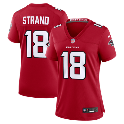 Jack Strand Atlanta Falcons Nike Women's Team Game Jersey - Red