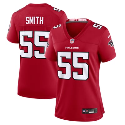 Za'Darius Smith Atlanta Falcons Nike Women's Team Game Jersey - Red
