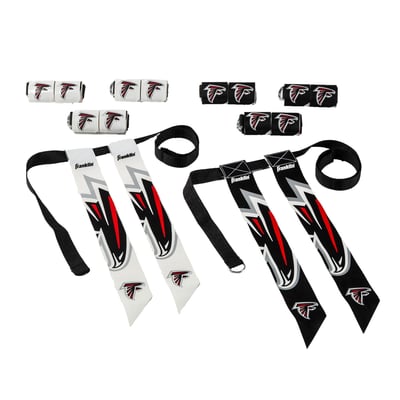 Atlanta Falcons Franklin Sports Youth NFL Flag Football Set