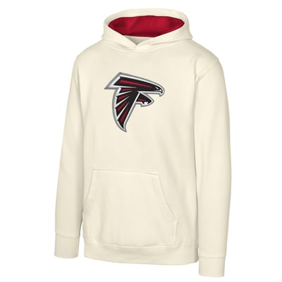 Atlanta Falcons Outerstuff Youth Prime Pullover Hoodie - Natural