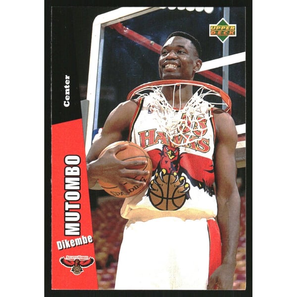 1996-97 Upper Deck Folz Minis #36 Dikembe Mutombo