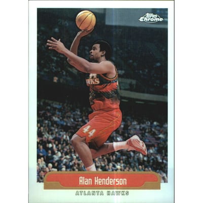 1999-00 Topps Chrome Refractors #100 Alan Henderson