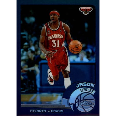 2002-03 Topps Chrome Refractors #104 Jason Terry