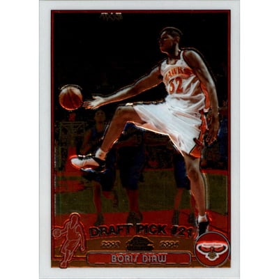 2003-04 Topps Chrome #131A Boris Diaw RC
